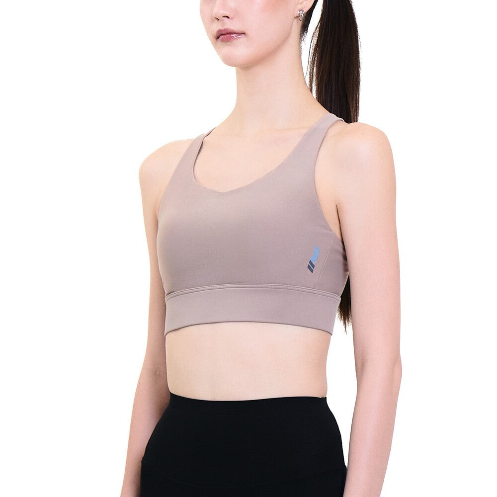 Wacoal Motion Wear บราออกกำลังกายแบบตะขอหลัง รุ่น WR1528 สีเบจ (CC)