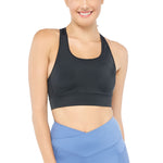 Wacoal Motion Wear In to Out exercise bra, model WR3207, black (BL)
