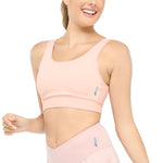 Wacoal Motion Wear In to Out exercise bra, model WR3208, orange (OP)