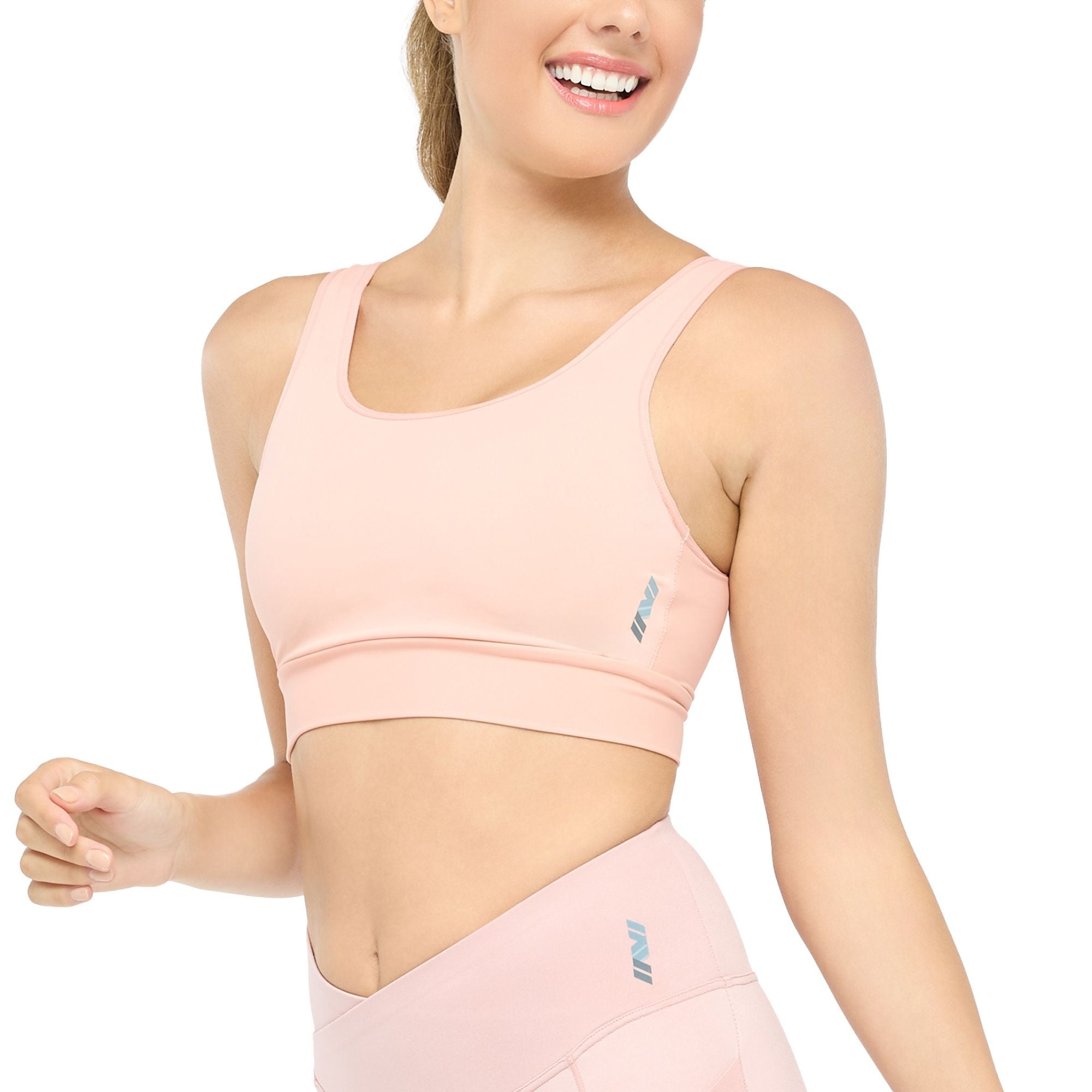 Wacoal Motion Wear บราสำหรับออกกำลังกาย In to Out รุ่น WR3208 สีส้ม (OP)