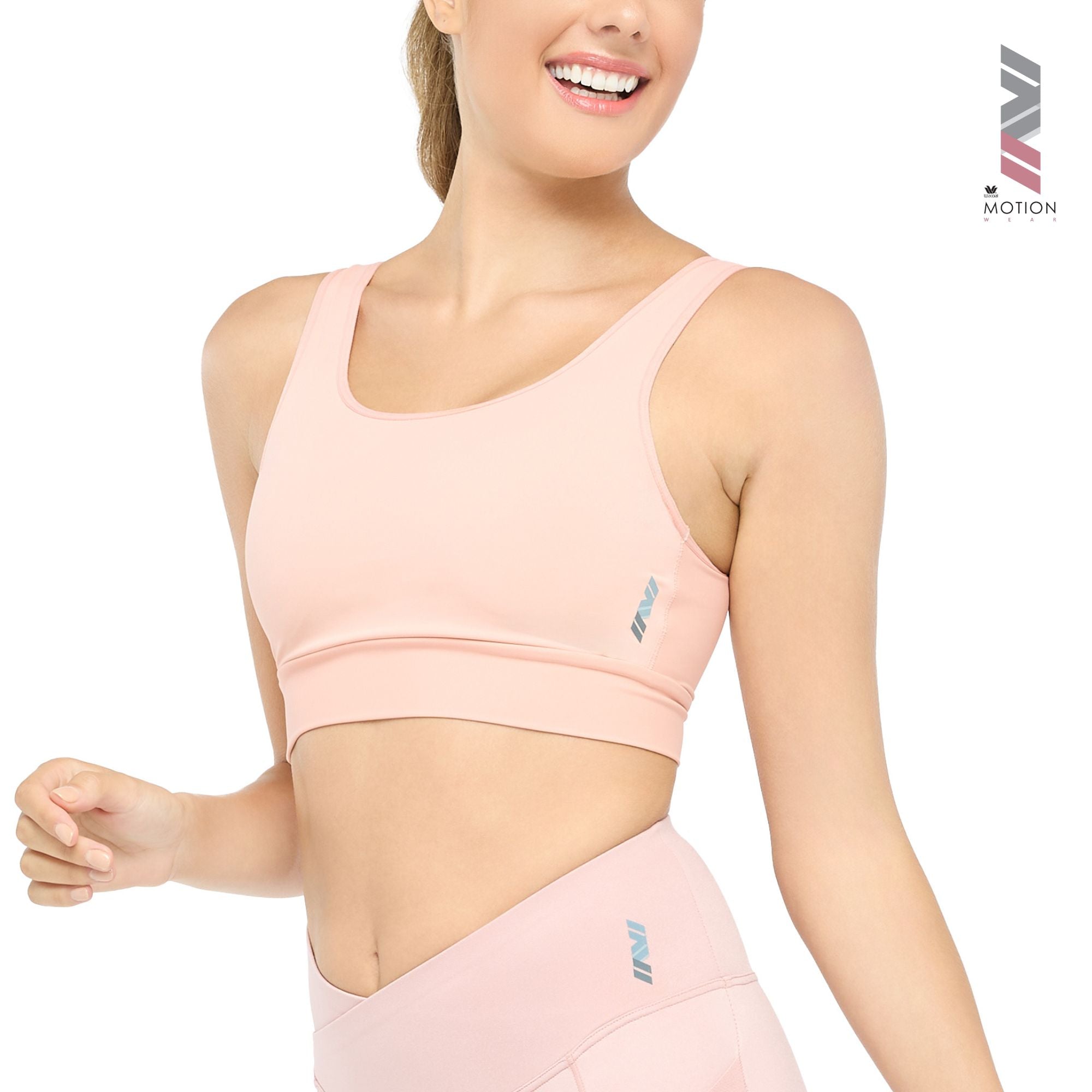 Wacoal Motion Wear บราสำหรับออกกำลังกาย In to Out รุ่น WR3208 สีส้ม (OP)