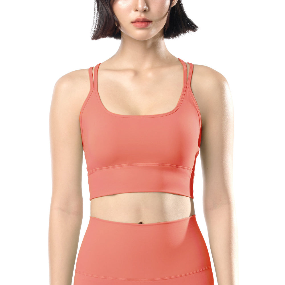 Wacoal Motion Wear บราสำหรับออกกำลังกาย In to Out รุ่น WR3213 สีแดงอมส้ม (PO)