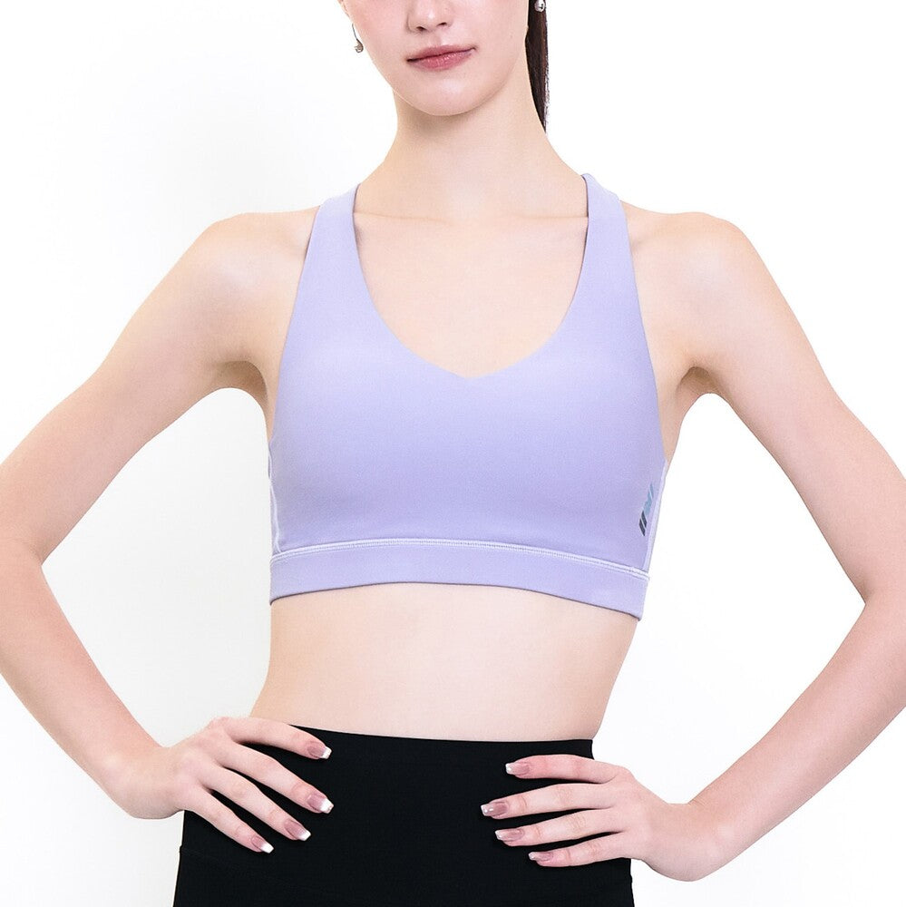 Wacoal Motion Wear บราออกกำลังกายแบบสวมหัว รุ่น WR3215 สีม่วง (LV)