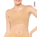 Wacoal Motion Wear บราสำหรับออกกำลังกาย In to Out รุ่น WR3453 สีส้มอิฐ (BN)