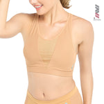 Wacoal Motion Wear บราสำหรับออกกำลังกาย In to Out รุ่น WR3453 สีส้มอิฐ (BN)