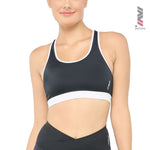 Wacoal Motion Wear In to Out exercise bra, model WR3455, black (BL)