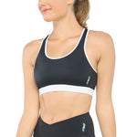 Wacoal Motion Wear In to Out exercise bra, model WR3455, black (BL)