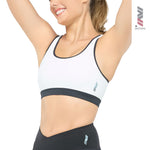 Wacoal Motion Wear In to Out exercise bra, model WR3455, white (WH)