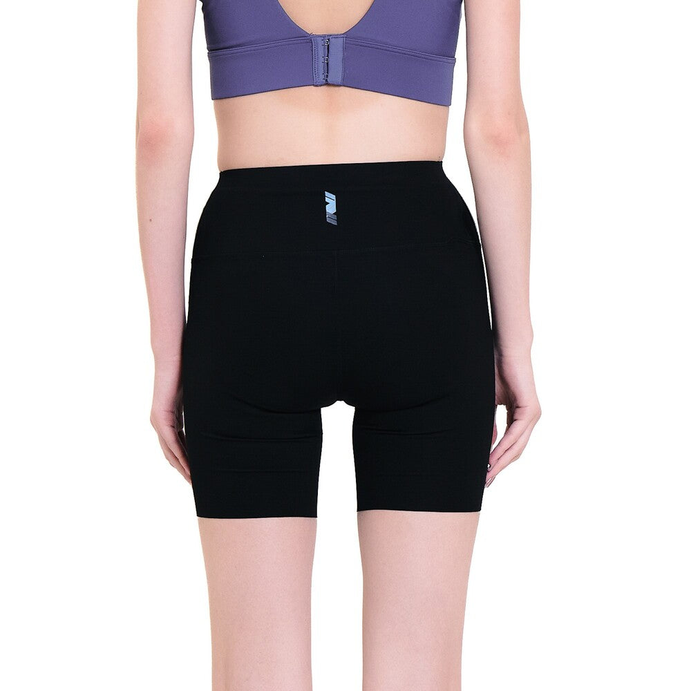 Wacoal Motion Wear กางเกงออกกำลังกายขาสั้น รุ่น WR7129 สีดำ (BL)