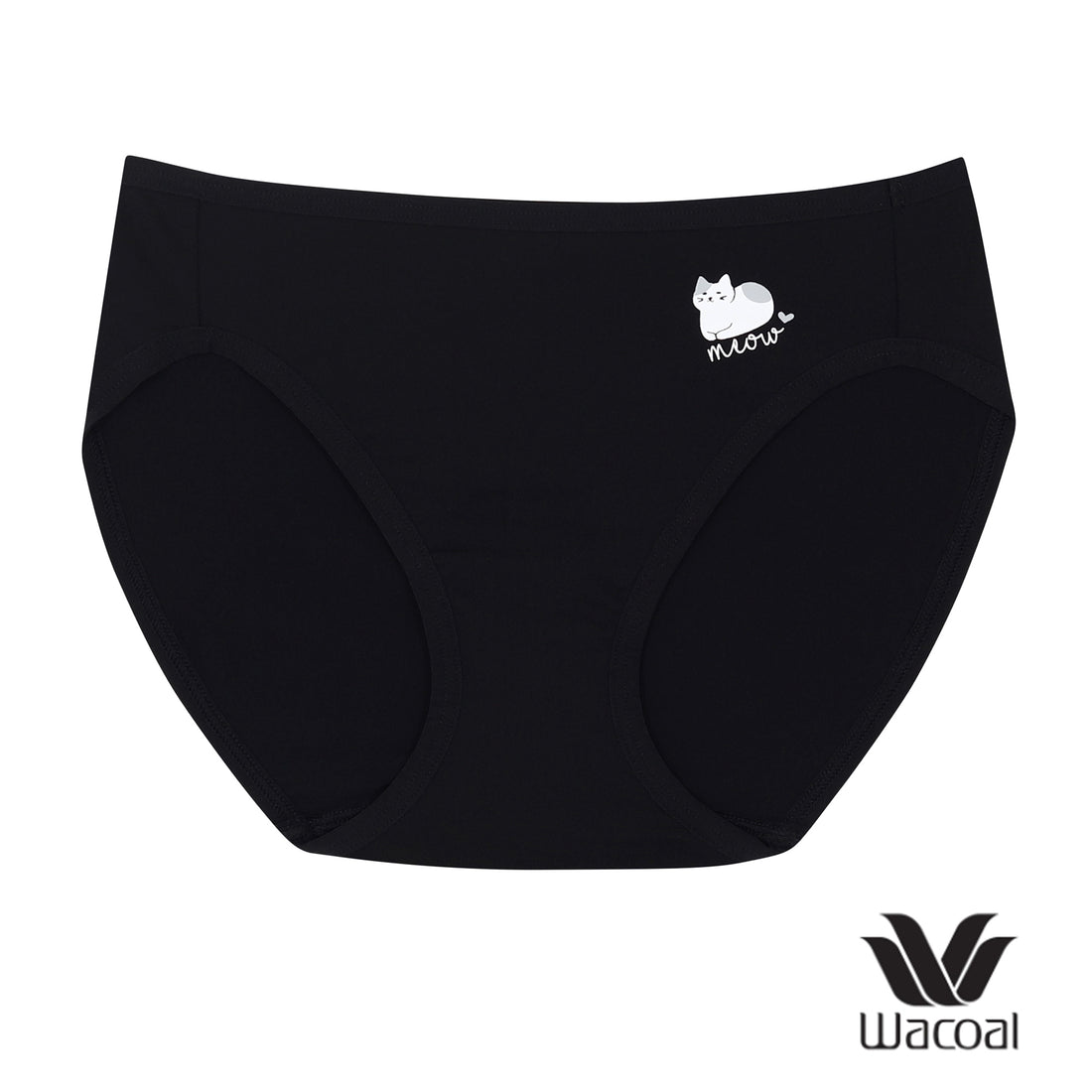 Wacoal Panty กางเกงในรูปแบบบิกินี รุ่น WU2C04 สีดำ (BL)