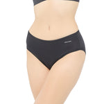 Wacoal Super Soft Nylon Panty Pack 3 pieces, model WU3T92, assorted colors: black-beige-pink