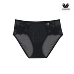 Wacoal Panty กางเกงในรูปแบบ Half รุ่นWU3C21 สีดำ (BL)