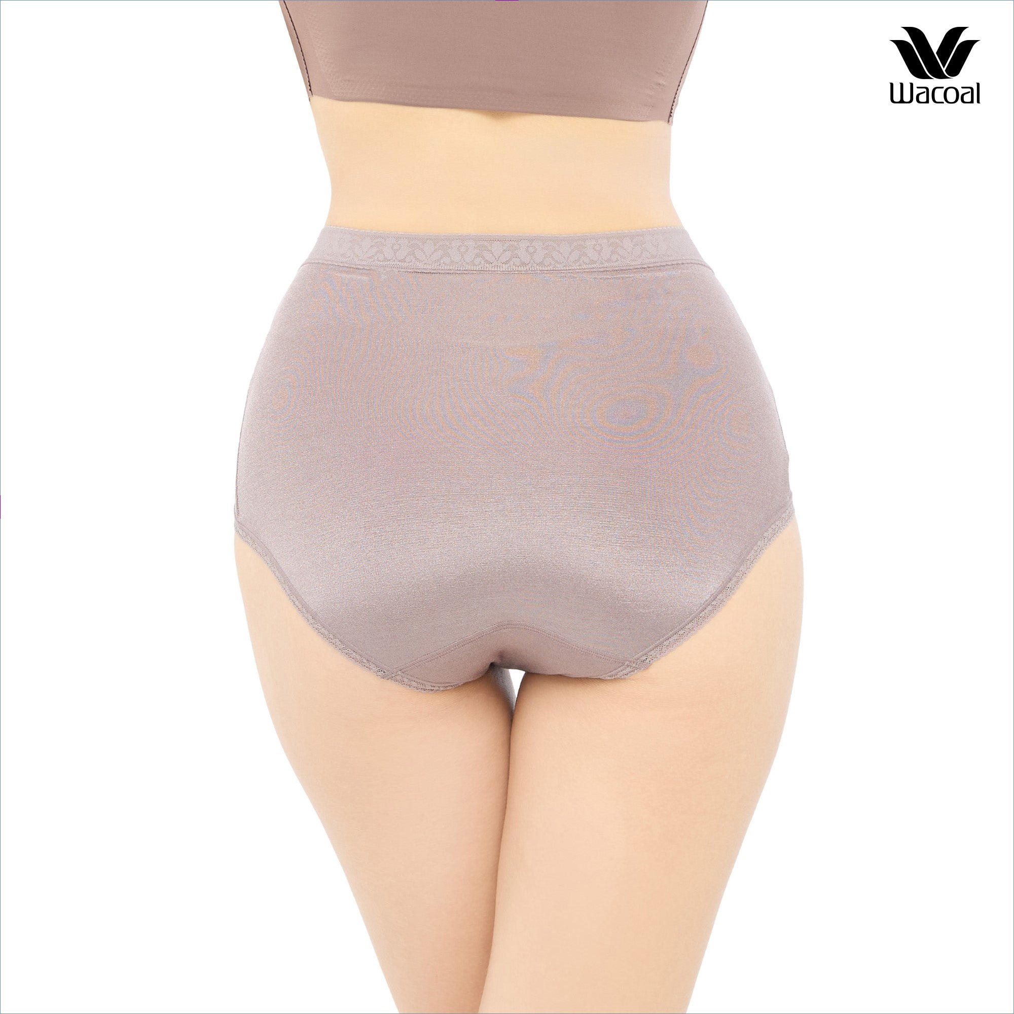 Wacoal H-fit secret support กางเกงในกระชับหน้าท้อง รุ่น WU4545 สีน้ำตาล (BT)