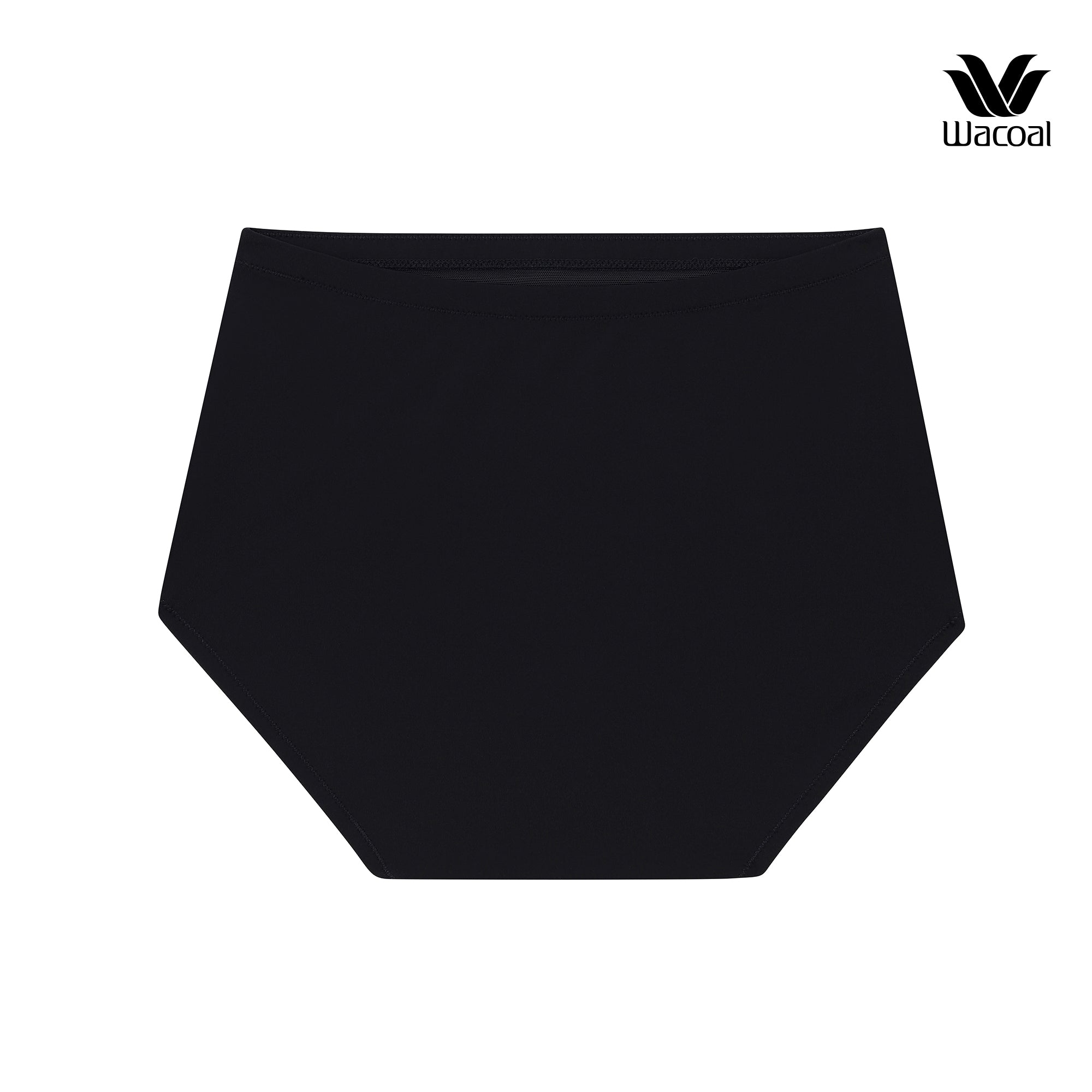 Wacoal H-fit secret support กางเกงในกระชับหน้าท้อง รูปแบบเต็มตัว (SHORT) รุ่น WU4959  สีดำ (BL)