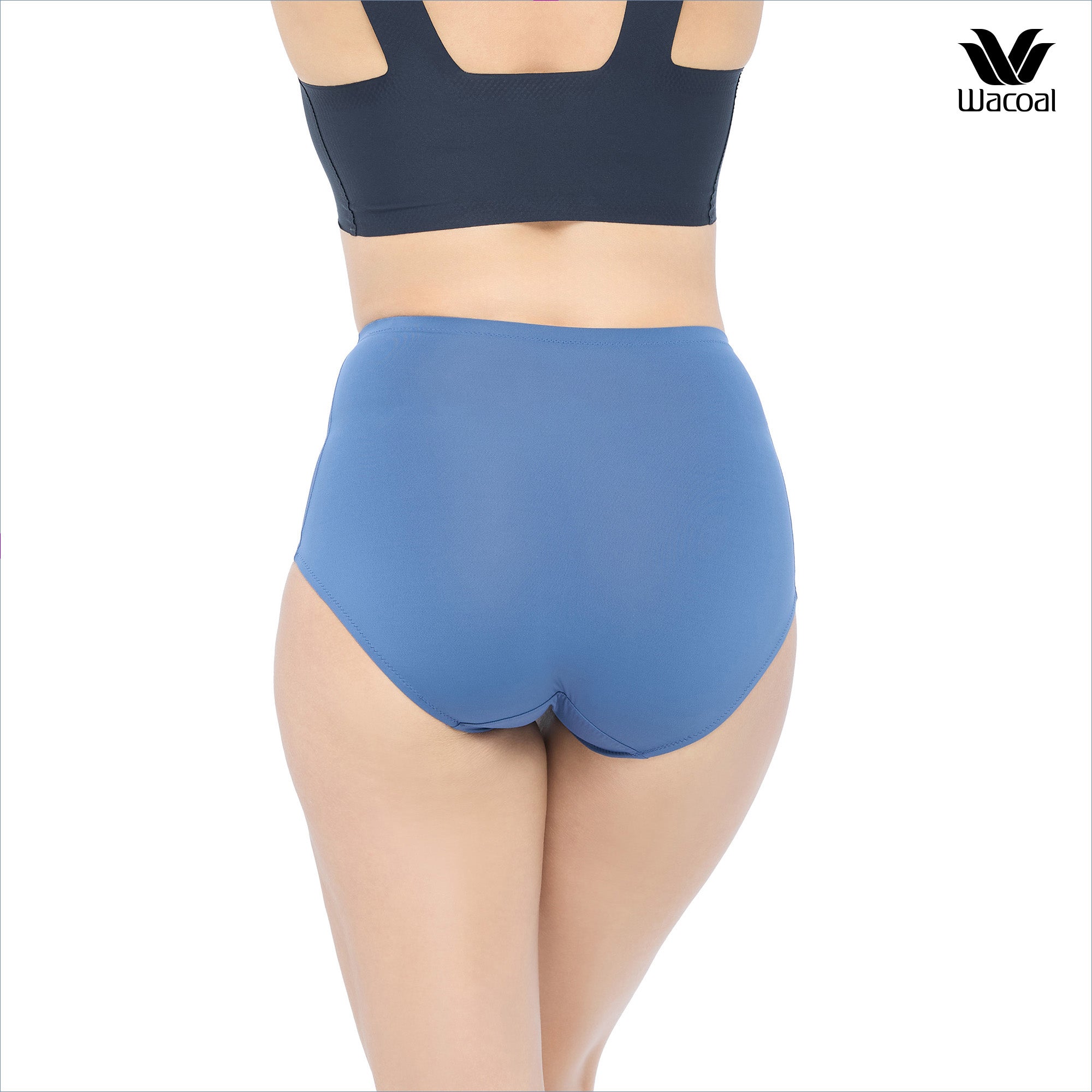 Wacoal Panty Secret Support กางเกงใน SOFT FLEX รุ่น S-FIT WU4977 สีน้ำเงิน (BU)