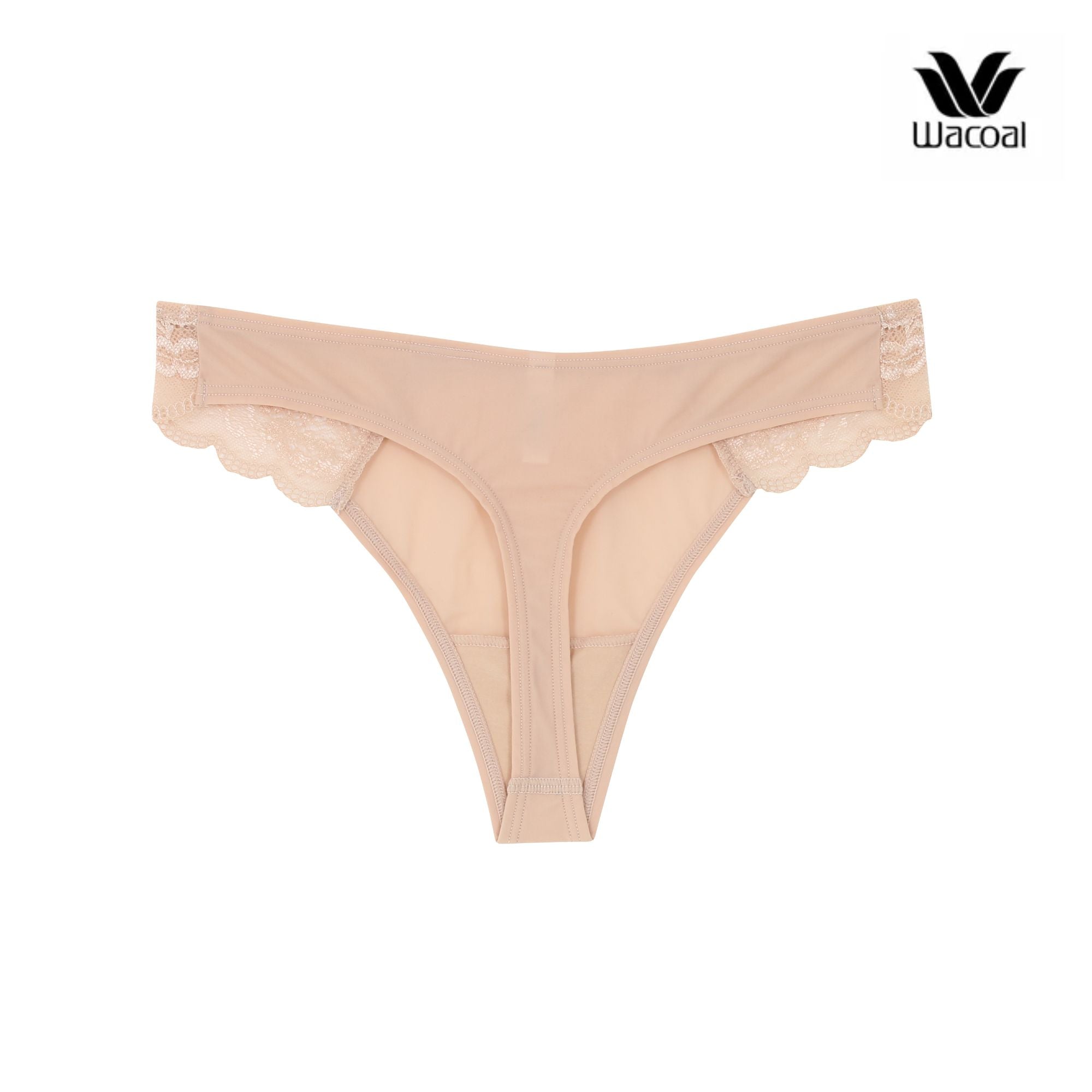 Wacoal Panty กางเกงในรูปแบบ THONG รุ่น WU7C22 สีเบจ (BE)