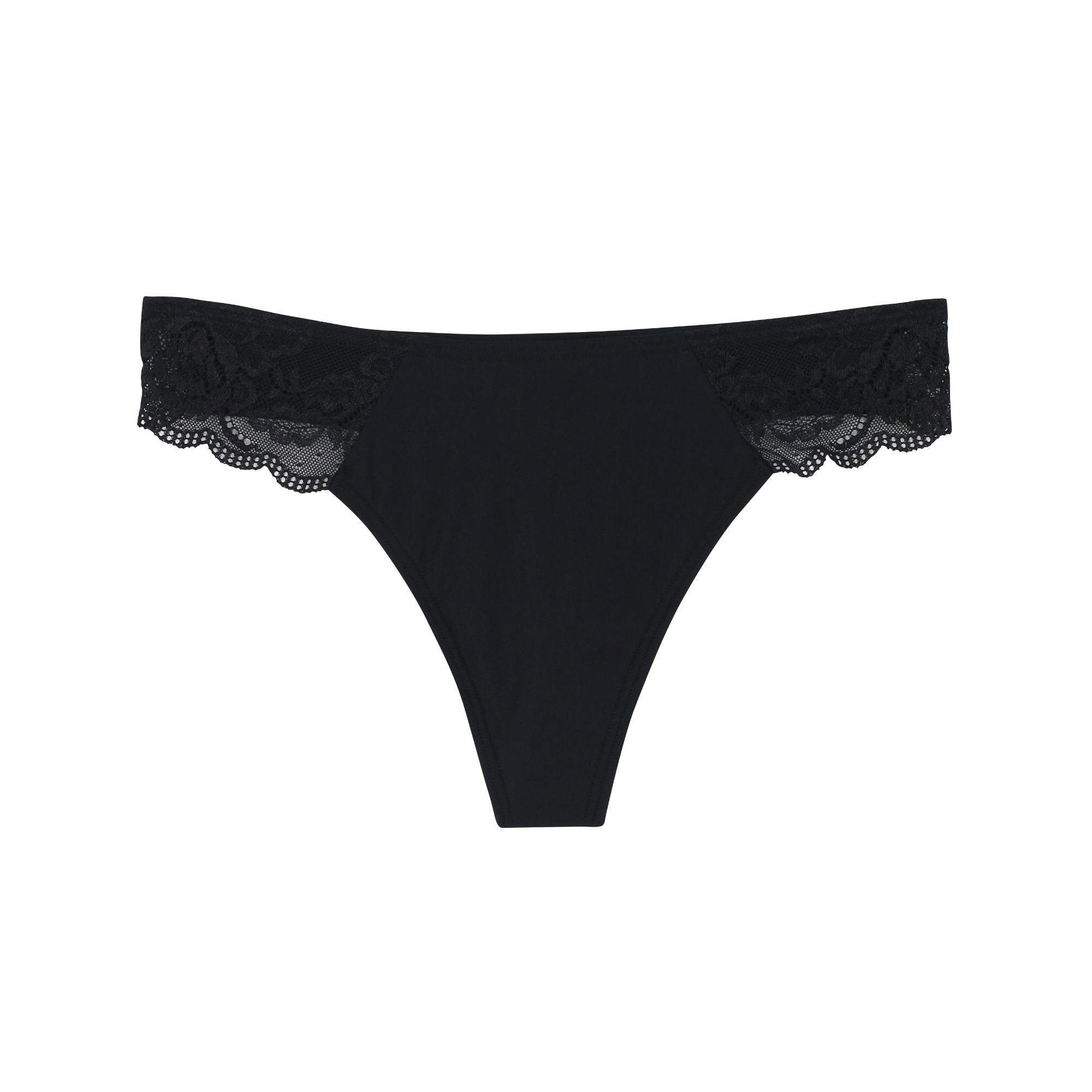 Wacoal Panty กางเกงในรูปแบบ THONG รุ่น WU7C22 สีดำ (BL)