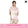 Wacoal Any Thai Any Where Collection วาโก้ ชุดนอนกันโป๊ รูปแบบเสื้อแขนสั้น กางเกงขาสั้น พิมพ์ลายช้าง รุ่น WN7V11 สีชมพูอ่อน (LP)
