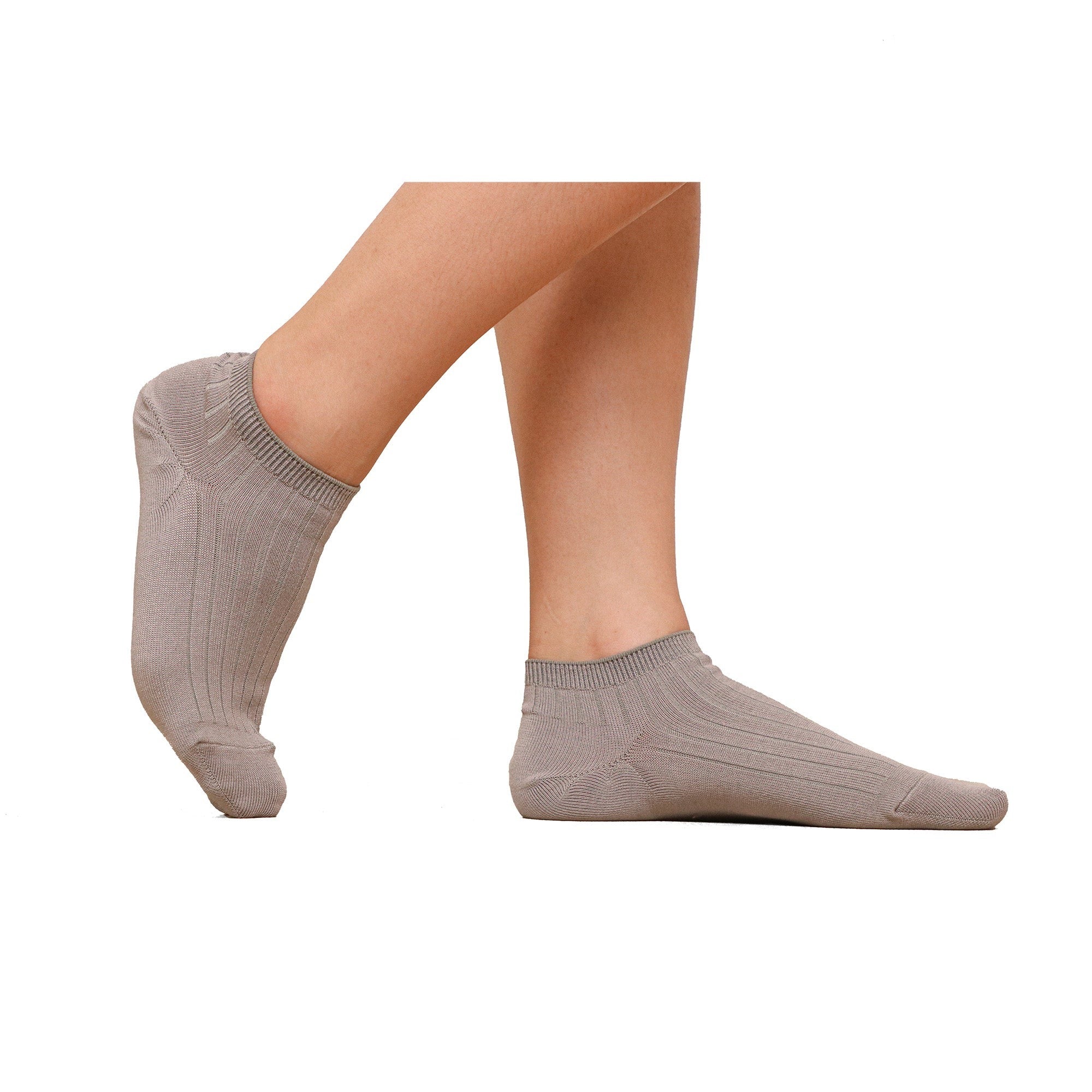 ถุงเท้าข้้อสั้น Cotton Socks Anti-bacteria รุ่น WW1106 สีเทา (GY)