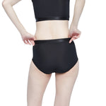 Wacoal FREEDOM Side Zip Cropped Tank Top (Tops and underwear) model WX1506+WX2601 black (BL)