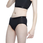 Wacoal FREEDOM Side Zip Cropped Tank Top (Tops and underwear) model WX1506+WX2601 black (BL)
