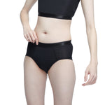 Wacoal FREEDOM Side Zip Cropped Tank Top (Tops and underwear) model WX1506+WX2601 black (BL)