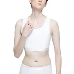Wacoal FREEDOM Side Zip Cropped Tank Top (Tops and underwear) model WX1506+WX2601 white (WH)