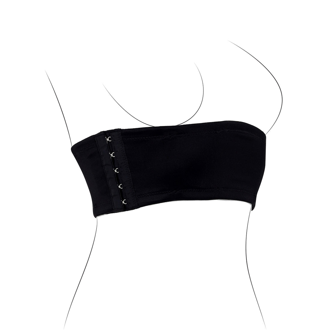 Wacoal FREEDOM Body Shaper Adjust the body under the chest model WX4350 black (BL)