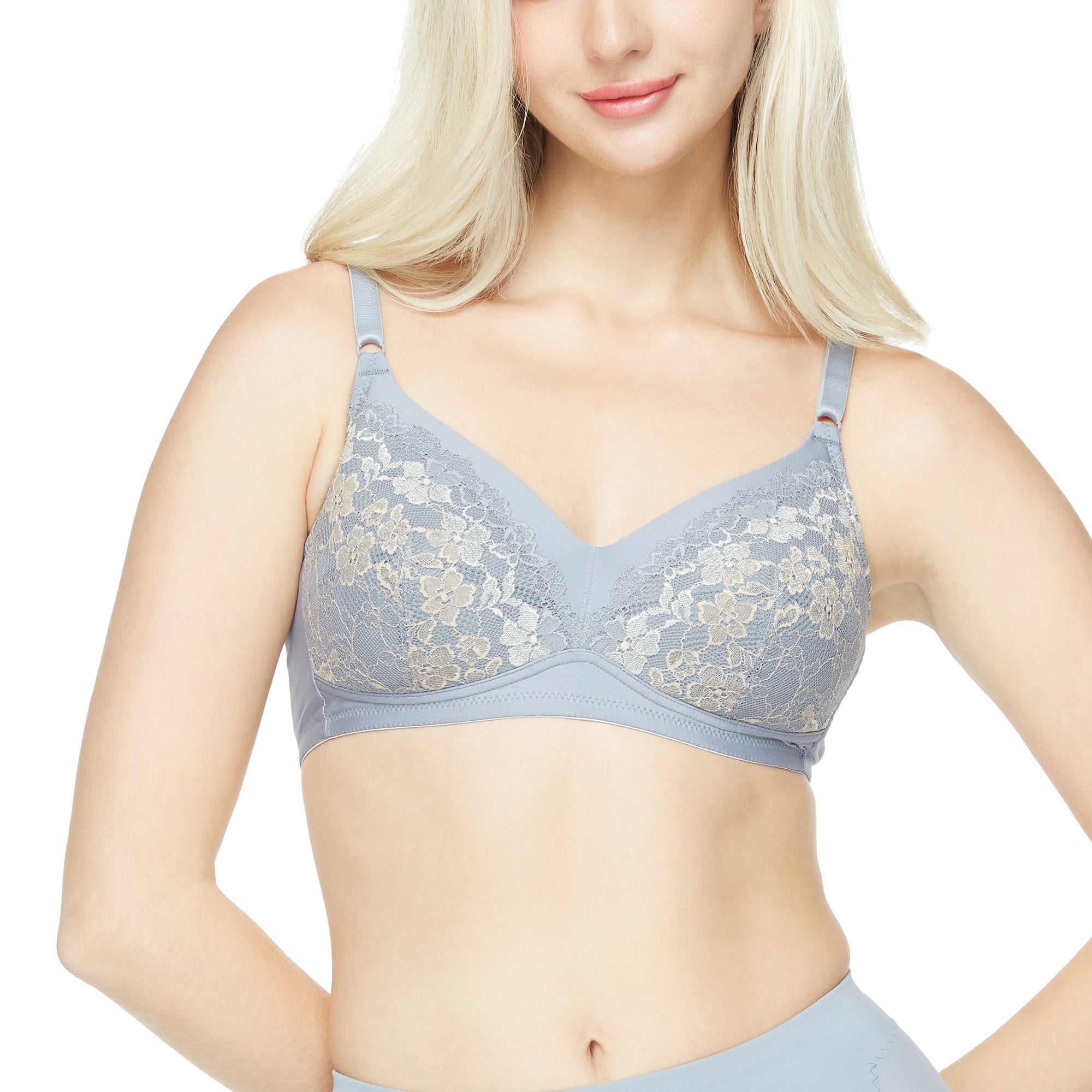 Wacoal Balancing Bra บราสำหรับใส่เต้านมเทียม รุ่น WXB515 สีเทา (GY)