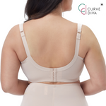 Wacoal Curve Diva บราไซซ์ใหญ่สำหรับสาวพลัสไซซ์ รุ่น WXQ302 สีเบจ (BE)