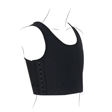 Wacoal FREEDOM เสื้อกล้ามกระชับอกแบบครึ่งตัวตะขอด้านข้างรุ่น WXT101 สีดำ (BL)