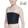 Wacoal FREEDOM ผ้าแถบกระชับอกแบบครึ่งตัวตะขอด้านข้างรุ่น WXT102 สีดำ (BL)