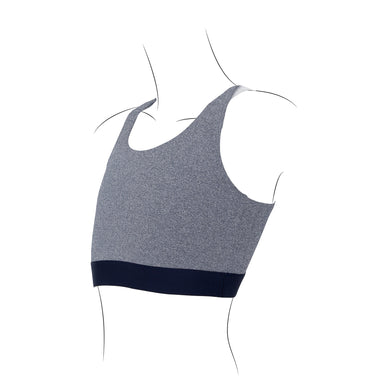 Wacoal FREEDOM เสื้อกล้ามกระชับอก แบบครึ่งตัว รุ่น WXT301 สีเทาออกน้ำเงิน (NG)