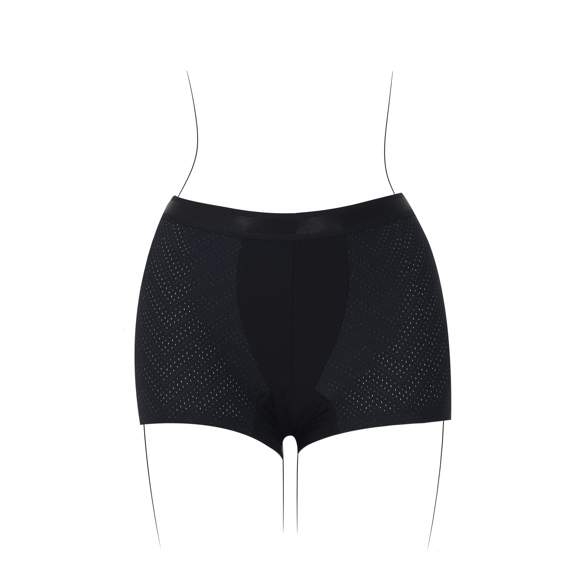 Wacoal FREEDOM กางเกงใน แบบBoxer Briefs รุ่น WXU201 สีดำ (BL)