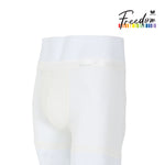 Wacoal Freedom กางเกงในชาย bikini  เรียบเนียน กระชับ ผ้าทอลายตาข่ายรุ่น WXU301 สีครีม (CR)