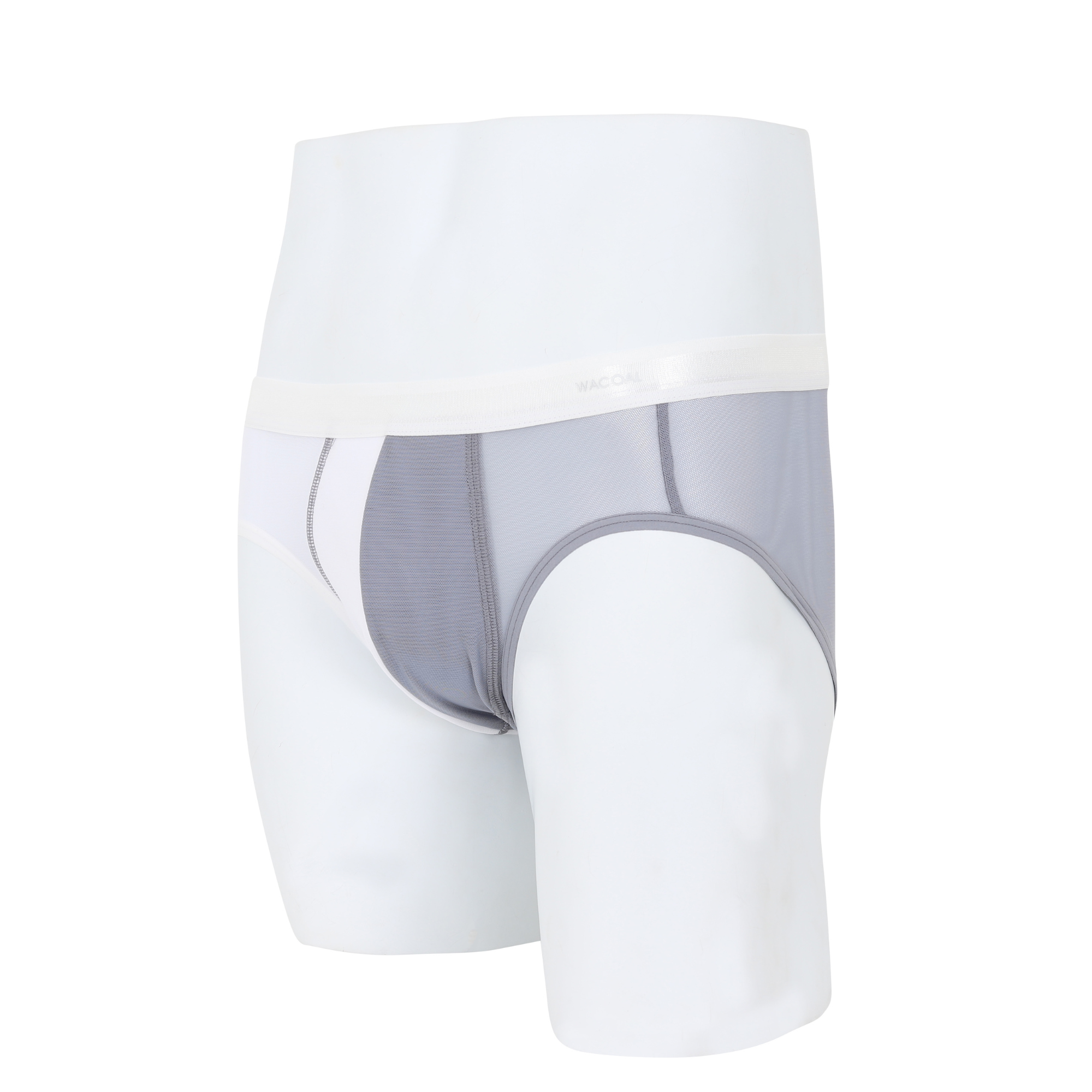 Wacoal Freedom LIMITED กางเกงในชาย (BIKINI)Two tone NudeX รุ่น  WXU302 สีดำ (GY)