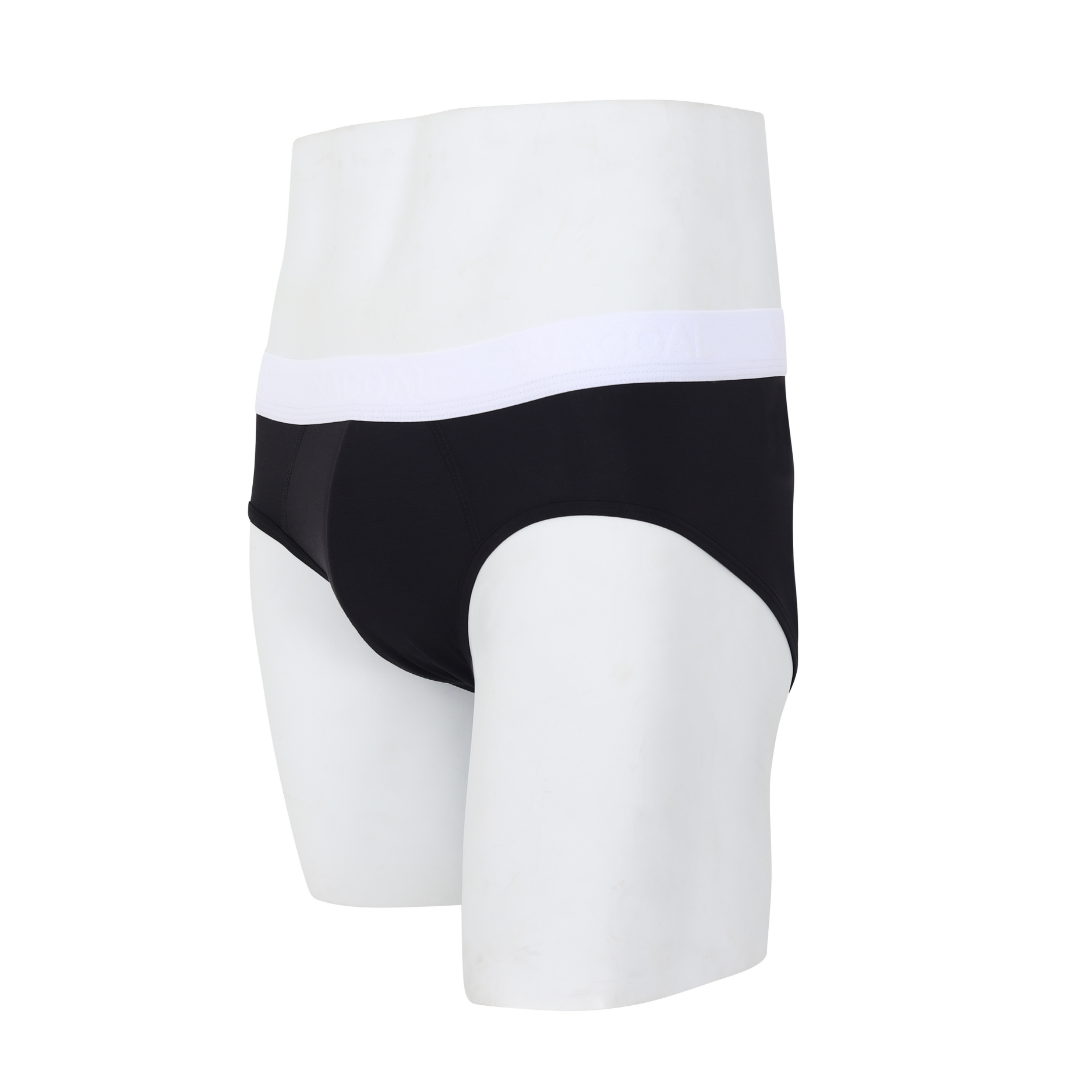 Wacoal กางเกงในผู้ชาย BAMBOO FILAGEN (BIKINI) รุ่น WXU303 สี ดำขอบขาว (BB)