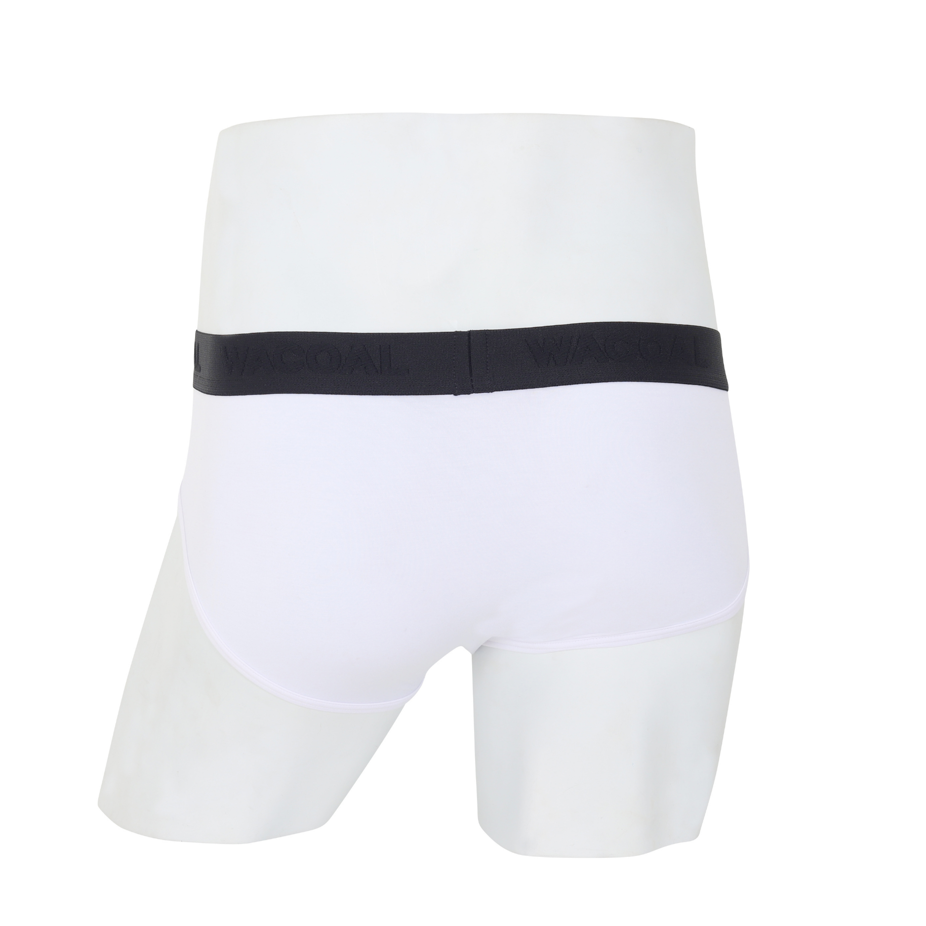 Wacoal กางเกงในผู้ชาย BAMBOO FILAGEN (BIKINI) รุ่น WXU303 สี ขาวขอบดำ (PW)