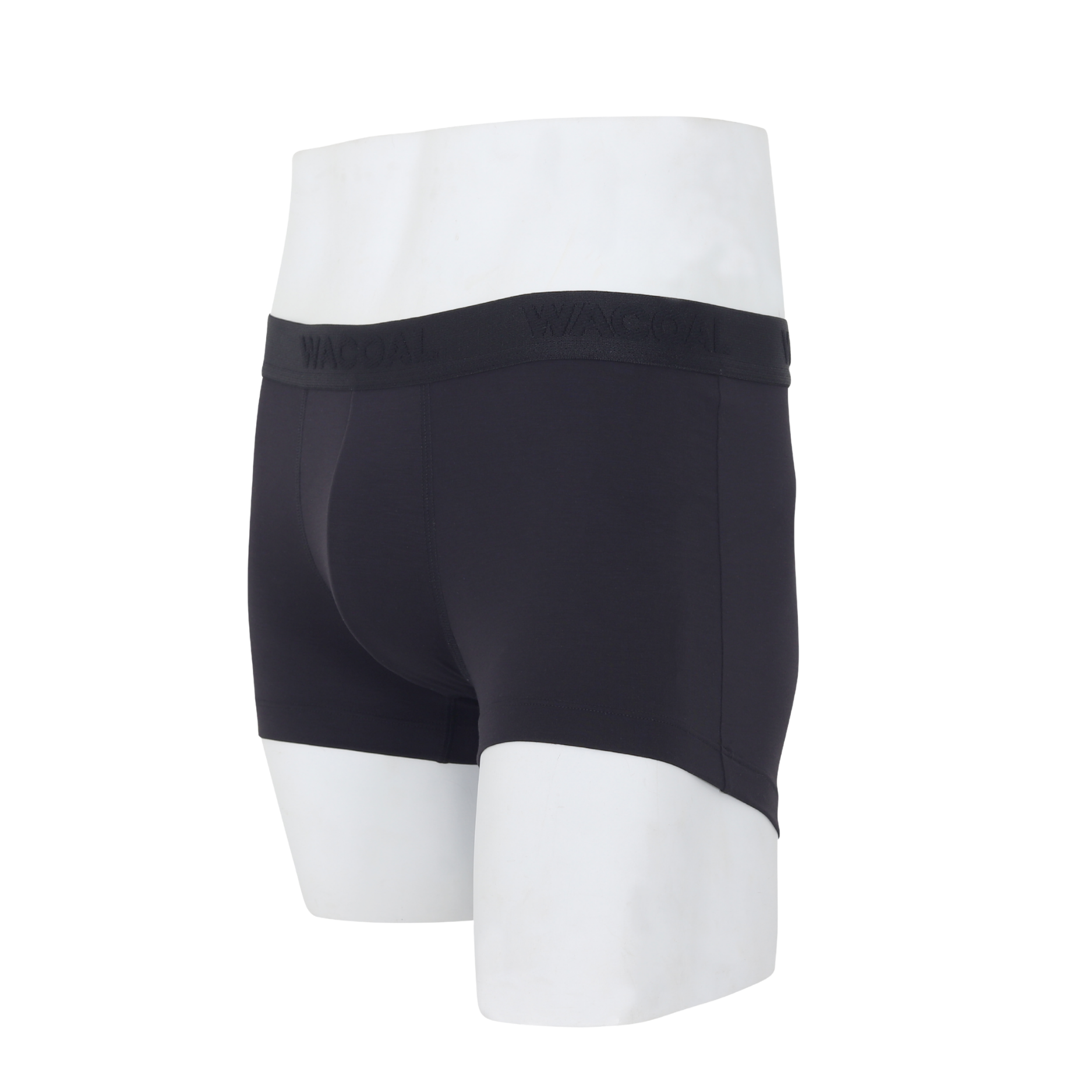 Wacoal กางเกงในผู้ชาย BAMBOO FILAGEN (BOXER) รุ่น WXU407 สีดำ (BL)