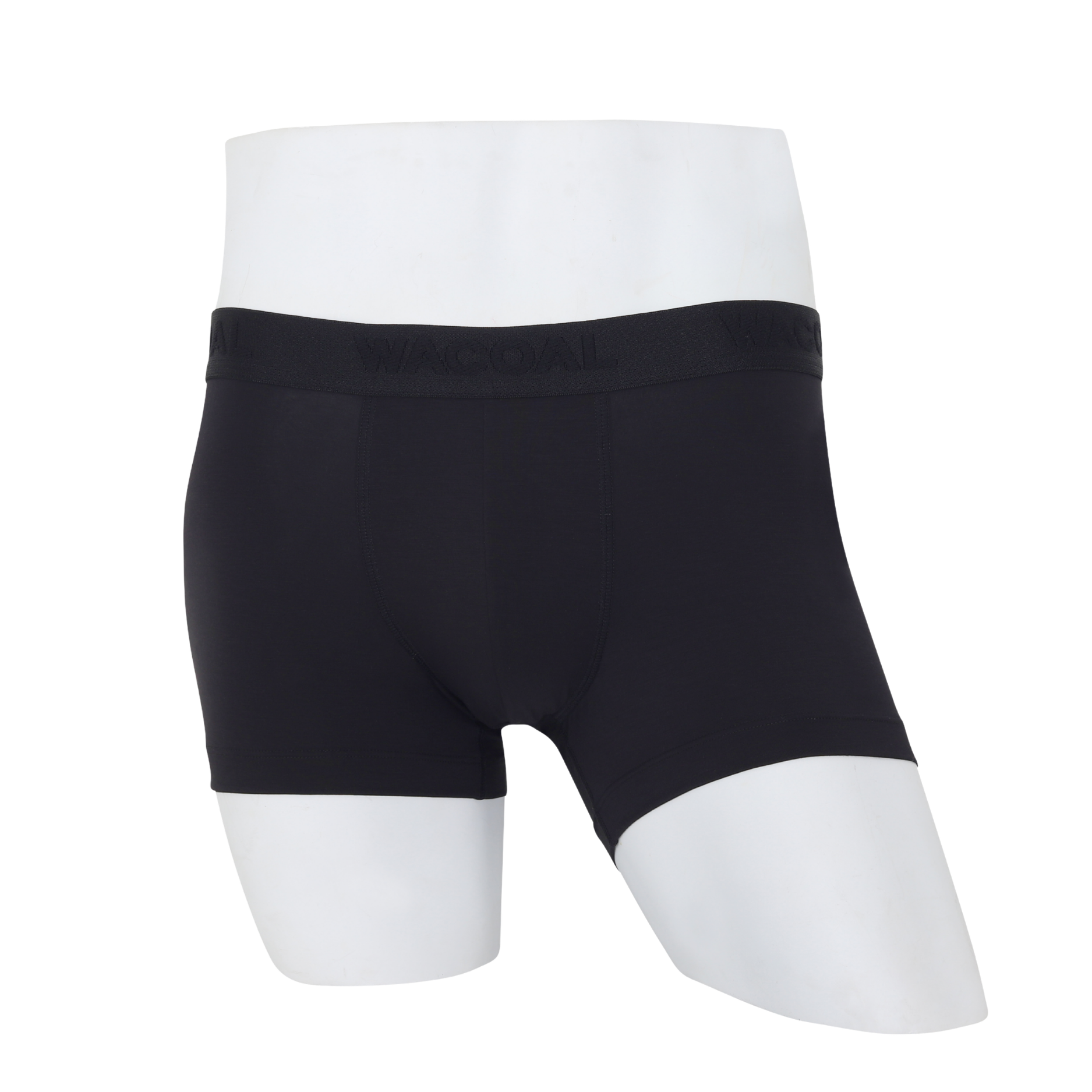 Wacoal กางเกงในผู้ชาย BAMBOO FILAGEN (BOXER) รุ่น WXU407 สีดำ (BL)