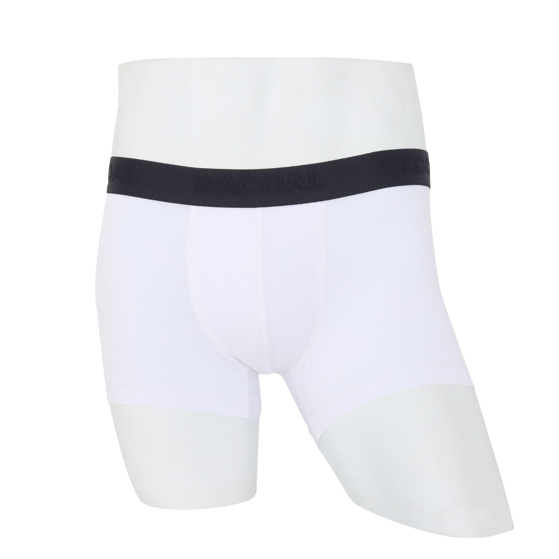 Wacoal กางเกงในผู้ชาย BAMBOO FILAGEN (BOXER) รุ่น WXU407 สีขาวขอบดำ (PW)