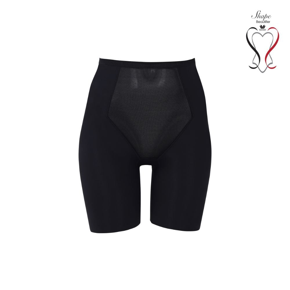 Wacoal Shape Beautifier Hips Up Shape กางเกงยกสะโพก รุ่น WY1179 สีดำ (BL)