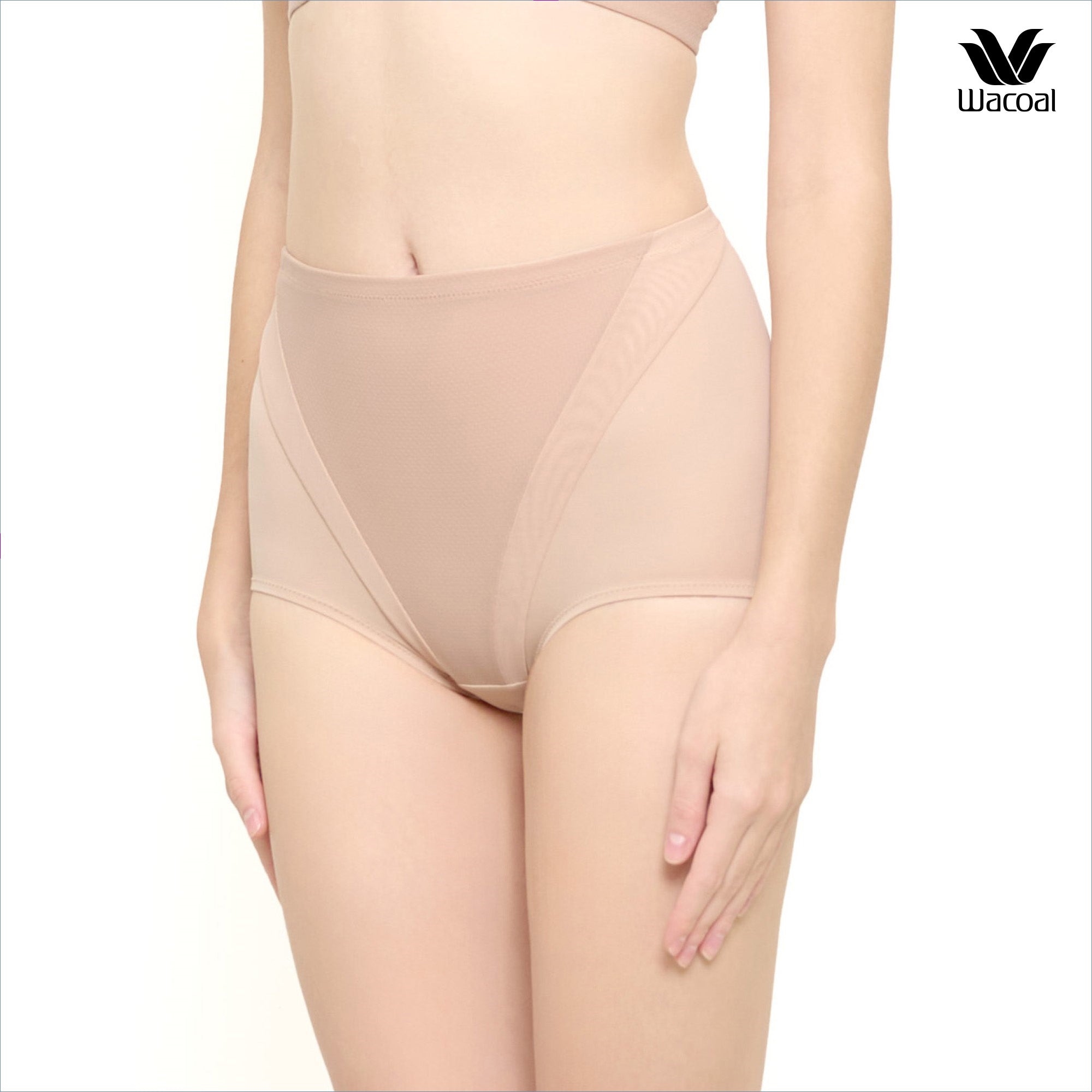 Wacoal Shapewear Hips วาโก้กางเกงกระชับหน้าท้อง ยกก้น รุ่น WY1188 สีเบจ (BE)
