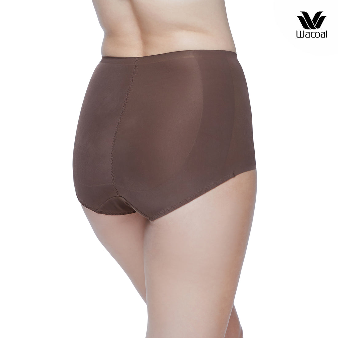 Wacoal Shape Beautifier Hips compression pants, model WY1616, burnt brown (BT)