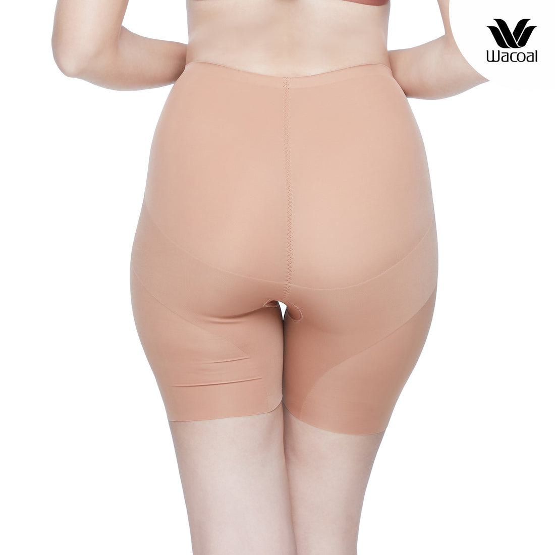 Wacoal Shape Beautifier Hips กางเกงเก็บกระชับแบบขายาว รุ่น WY1617 สีส้มอิฐ (BN)