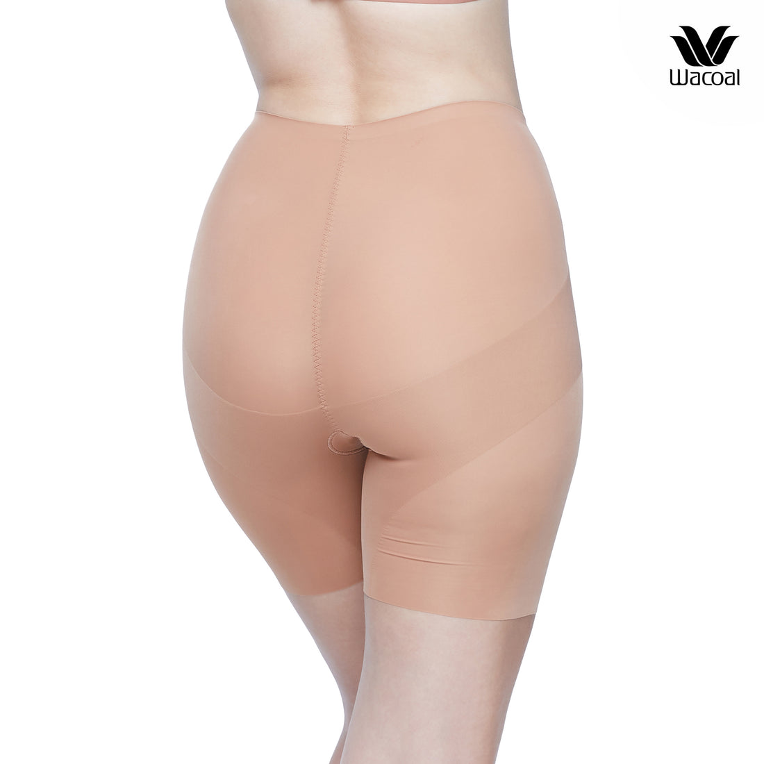 Wacoal Shape Beautifier Hips กางเกงเก็บกระชับแบบขายาว รุ่น WY1617 สีส้มอิฐ (BN)