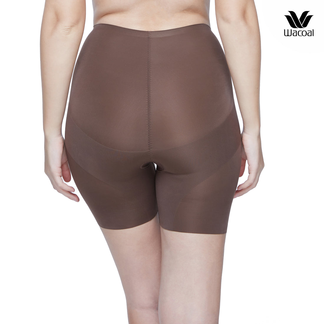 Wacoal Shape Beautifier Hips กางเกงเก็บกระชับแบบขายาว รุ่น WY1617 สีน้ำตาลไหม้ (BT)