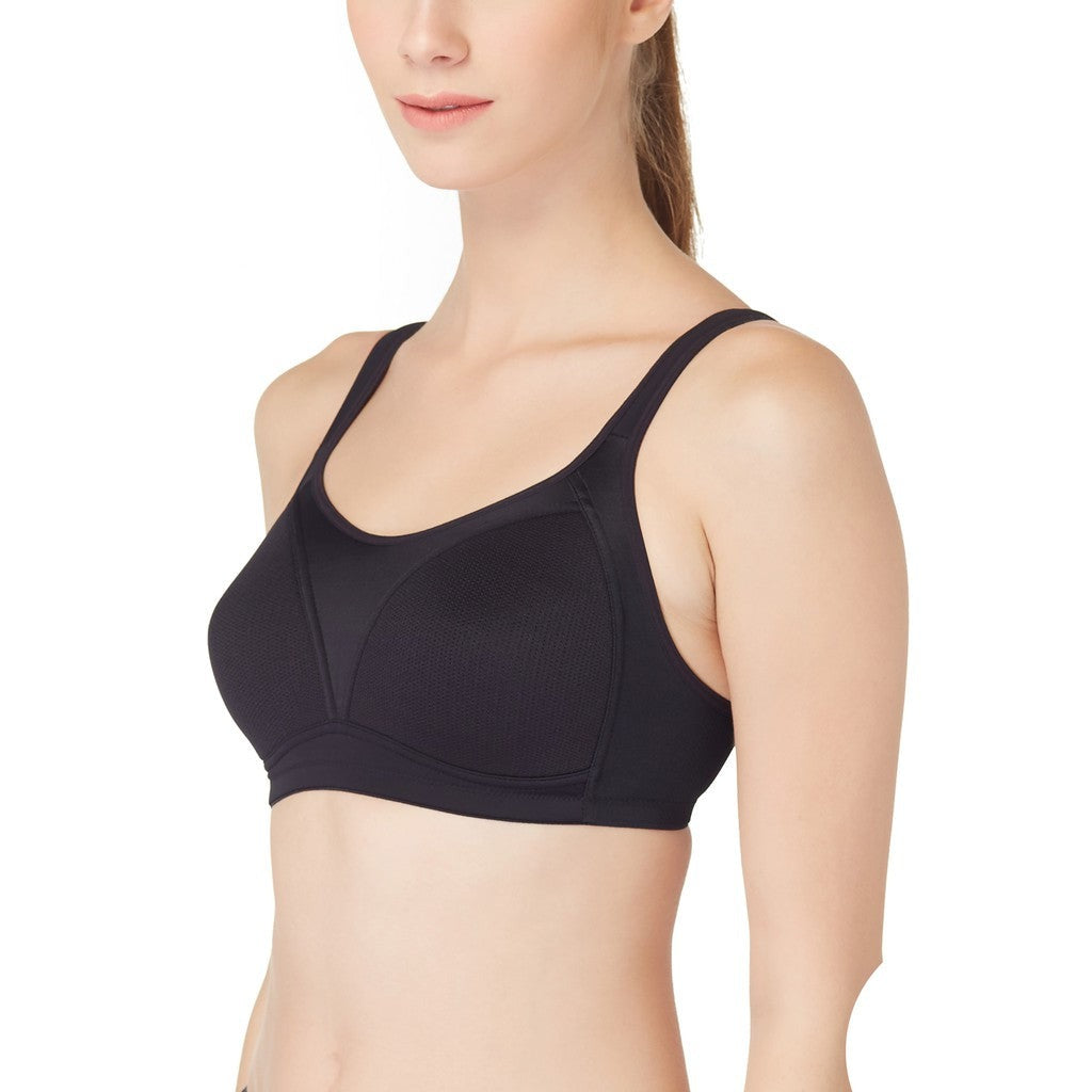 วาโก้บราสำหรับออกกำลังกาย Perfect fit Motion Wear  รุ่น WR1486 สีดำ (BL)