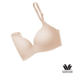 Wacoal Mood Travel Bra บราม้วนได้ ไร้โครง รุ่น MM1243 สีเบจ (BE)