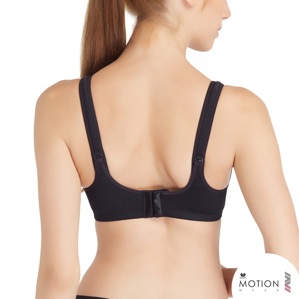 วาโก้บราสำหรับออกกำลังกาย Perfect fit Motion Wear  รุ่น WR1486 สีดำ (BL)